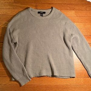 Sage green knit sweater